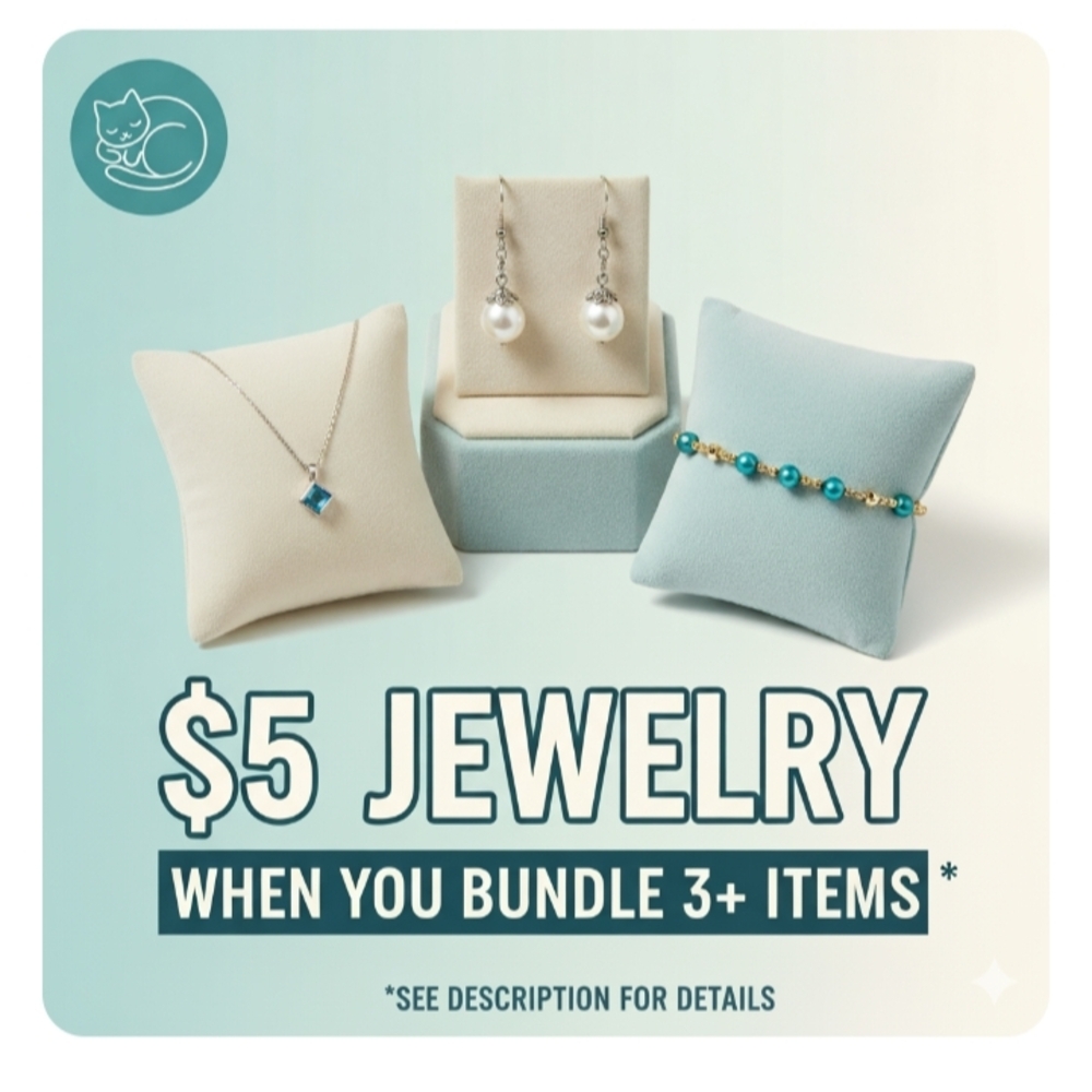 Limited Offer! Bundle 3 Or More Pieces Of Jewelry To Get An Offer For $5 Each!
